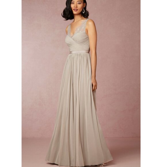 casual drop waist dresses DRESS CHUTNEY / L keeps you cool and Twill Size Chart:Small David's Bridal Purple Polyester